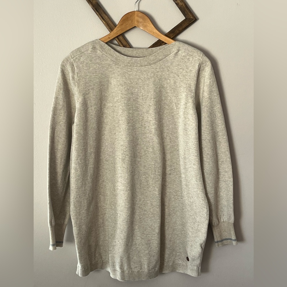 Women’s ROOTS Canada Long Sleeve Boat Neck Sweater Tunic Dress